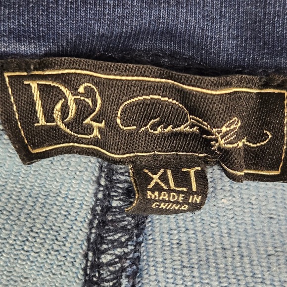 DG2 Diane Gilman Jeggings Womens XLT Blue Excellent Dark Wash Stretch Tall - Picture 8 of 9